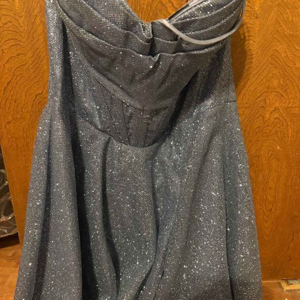 Windsor Shimmering Blue Corset Top